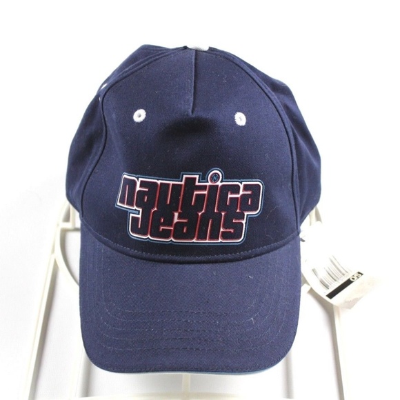navy blue nautica hat